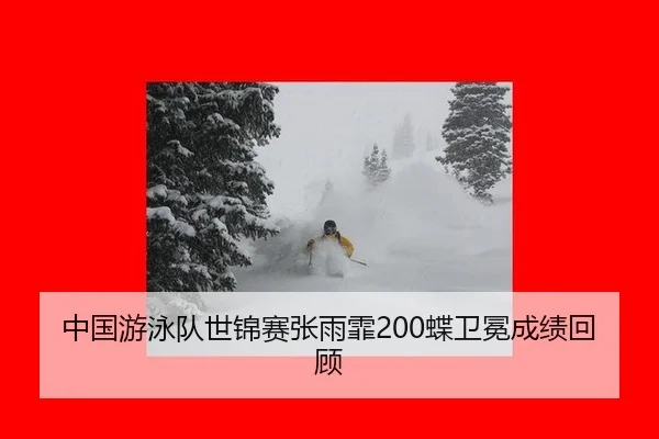 中国游泳队世锦赛张雨霏200蝶卫冕成绩回顾